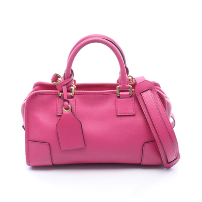 アマソナ28 2WAY ハンドバッグ レザー ピンク ロエベ バッグ LOEWE