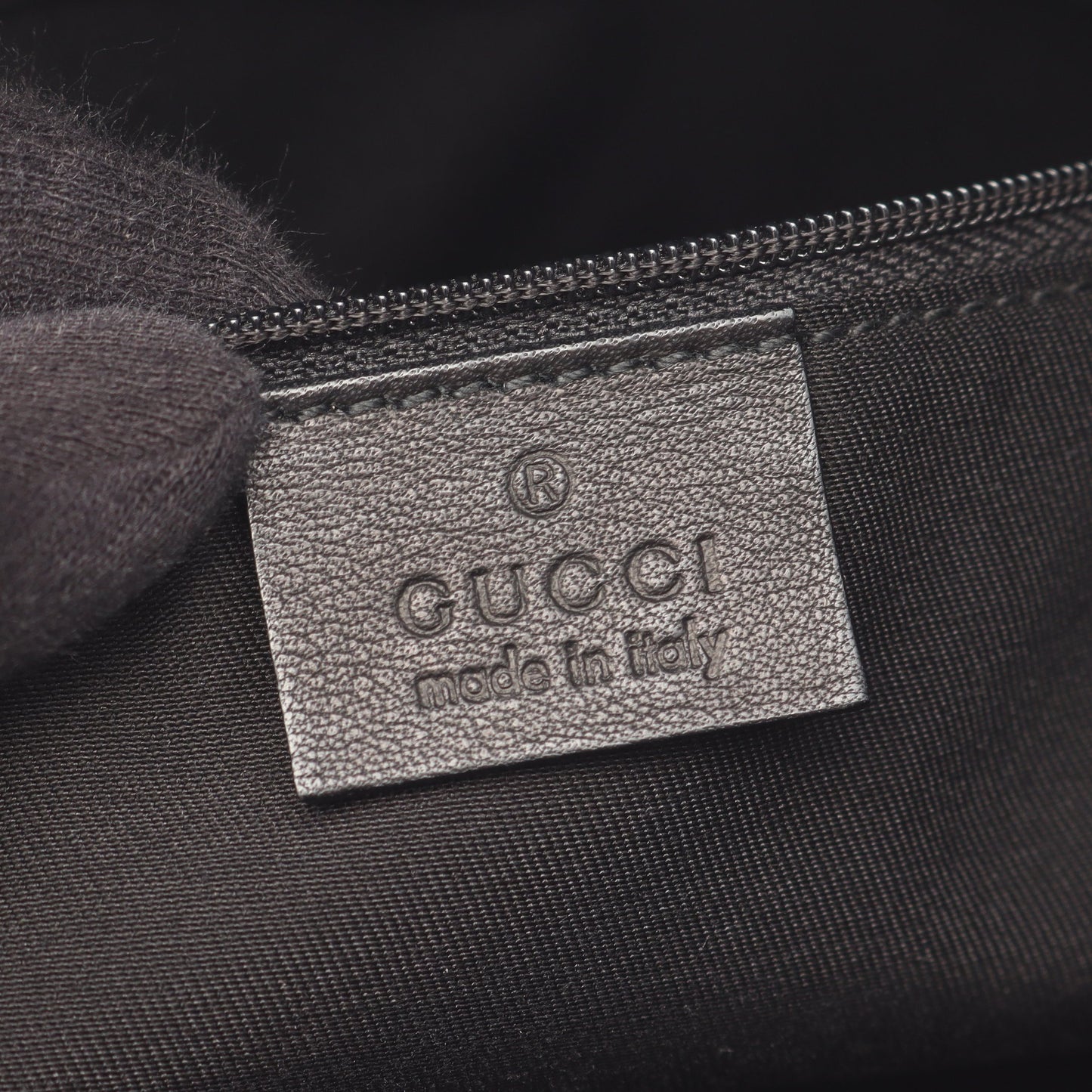 アビー GGキャンバス ショルダーバッグ トートバッグ キャンバス レザー ブラック グッチ バッグ GUCCI