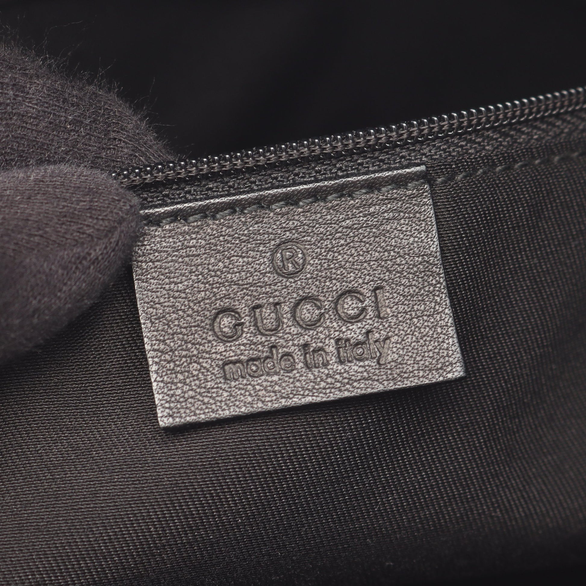 アビー GGキャンバス ショルダーバッグ トートバッグ キャンバス レザー ブラック グッチ バッグ GUCCI