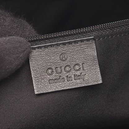 アビー GGキャンバス ショルダーバッグ トートバッグ キャンバス レザー ブラック グッチ バッグ GUCCI