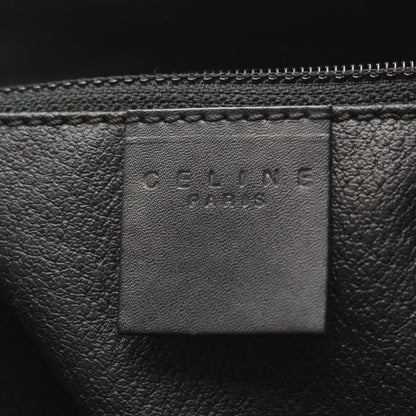 マカダム ハンドバッグ PVC レザー ブラック ブラウン セリーヌ バッグ CELINE