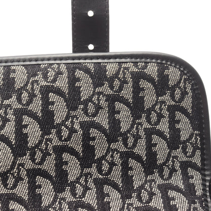 トロッター メッセンジャーバッグ ショルダーバッグ キャンバス レザー ネイビー ブラック クリスチャンディオール バッグ Christian Dior