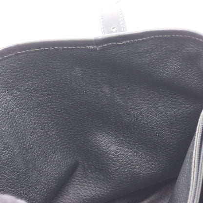 マカダム ショルダーバッグ トートバッグ PVC レザー ブラック ブラウン セリーヌ バッグ CELINE
