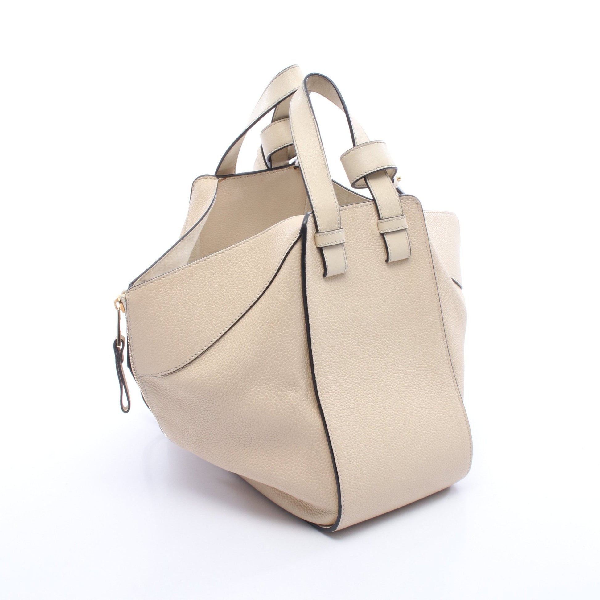 HAMMOCK SMALL ハンモック スモール 2WAY ハンドバッグ レザー アイボリー ロエベ バッグ LOEWE