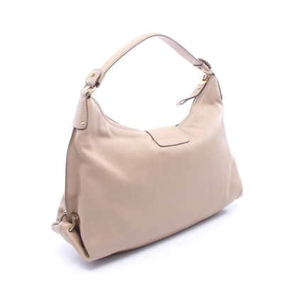 ガンチーニ ワンショルダーバッグ レザー ベージュ サルヴァトーレフェラガモ バッグ Salvatore Ferragamo