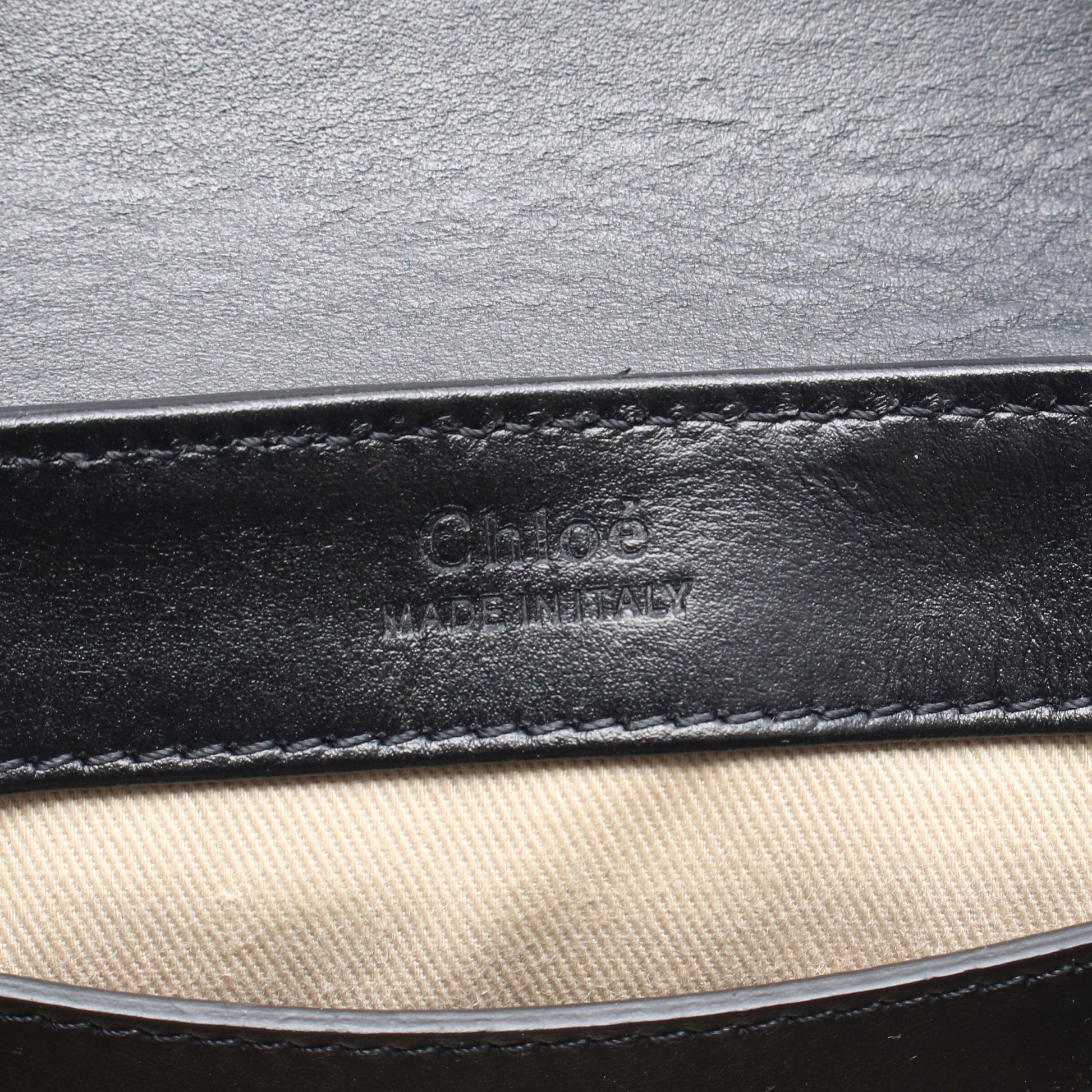 クロエC 2WAY ハンドバッグ レザー ブラック クロエ バッグ Chloe