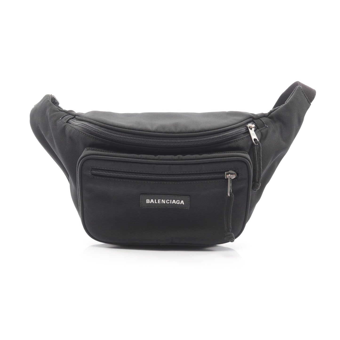 エクスプローラー ベルトバッグ ボディバッグ ウエストバッグ キャンバス ブラック バレンシアガ バッグ BALENCIAGA