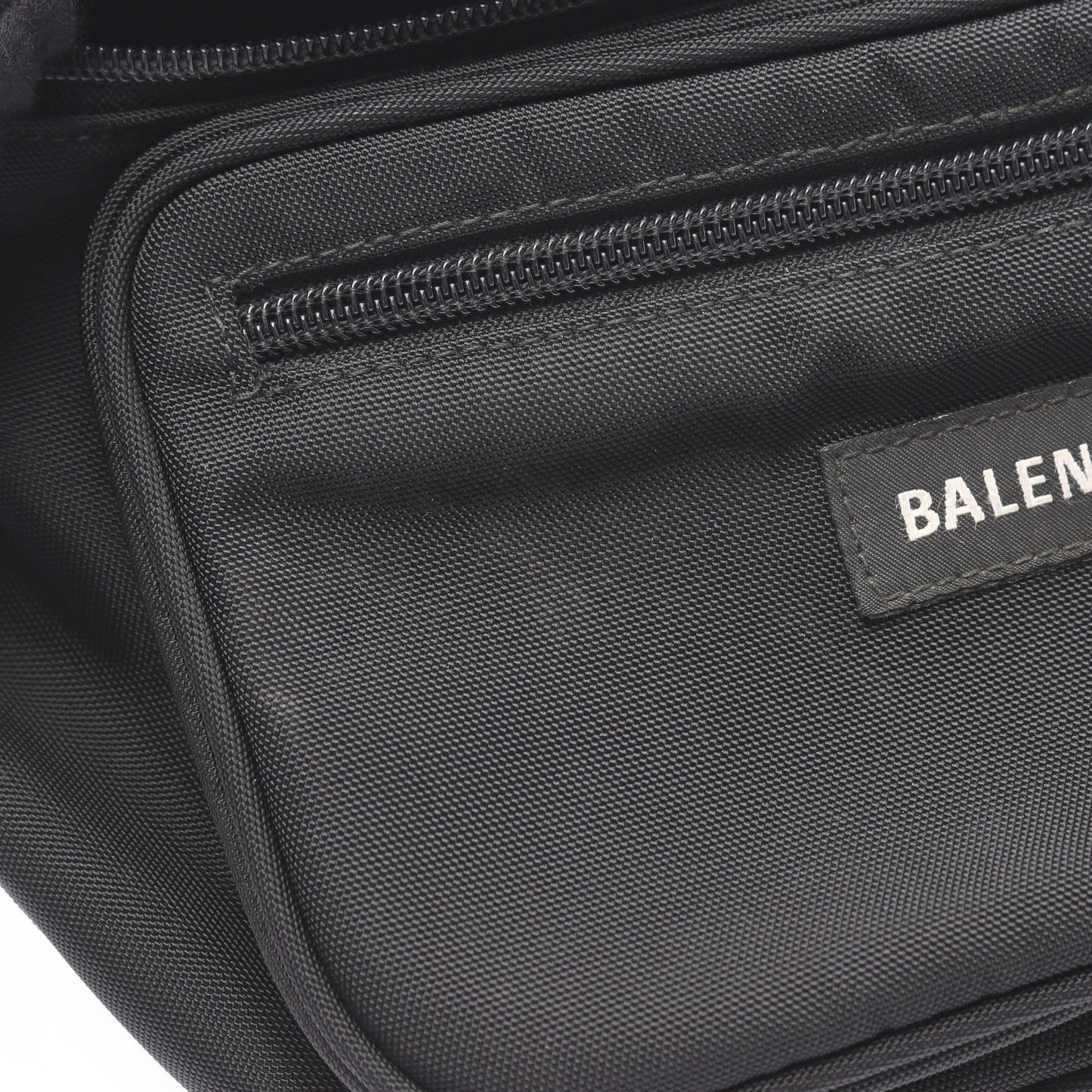 エクスプローラー ベルトバッグ ボディバッグ ウエストバッグ キャンバス ブラック バレンシアガ バッグ BALENCIAGA