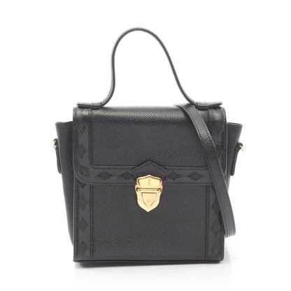 2WAY ハンドバッグ レザー ブラック イヴサンローラン バッグ YVES SAINT LAURENT