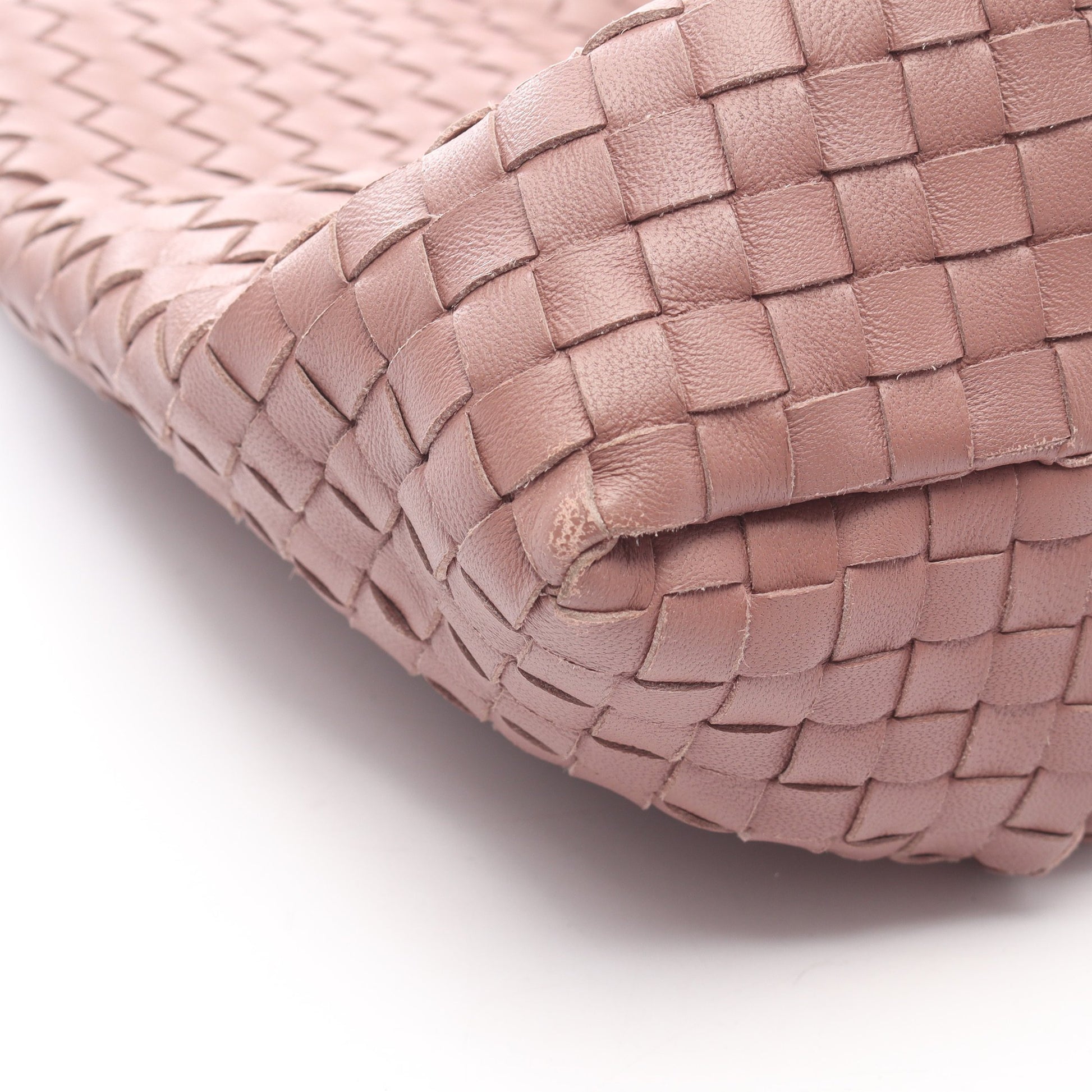 イントレチャート カプリ ハンドバッグ トートバッグ レザー ダスティピンク ボッテガヴェネタ バッグ BOTTEGA VENETA