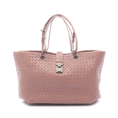 イントレチャート カプリ ハンドバッグ トートバッグ レザー ダスティピンク ボッテガヴェネタ バッグ BOTTEGA VENETA