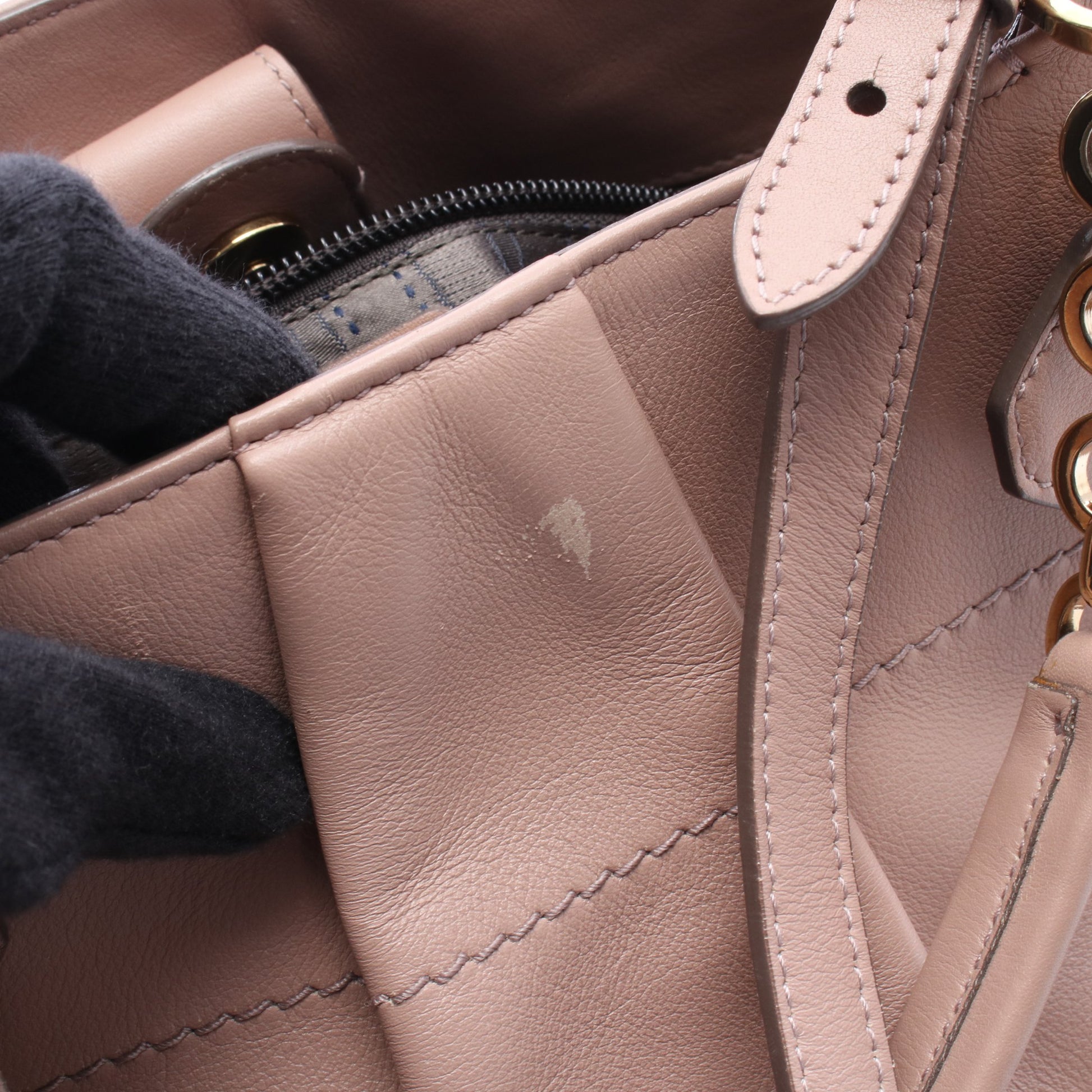 ガンチーニ 2WAY チェーンハンドバッグ レザー ダスティピンク サルヴァトーレフェラガモ バッグ Salvatore Ferragamo