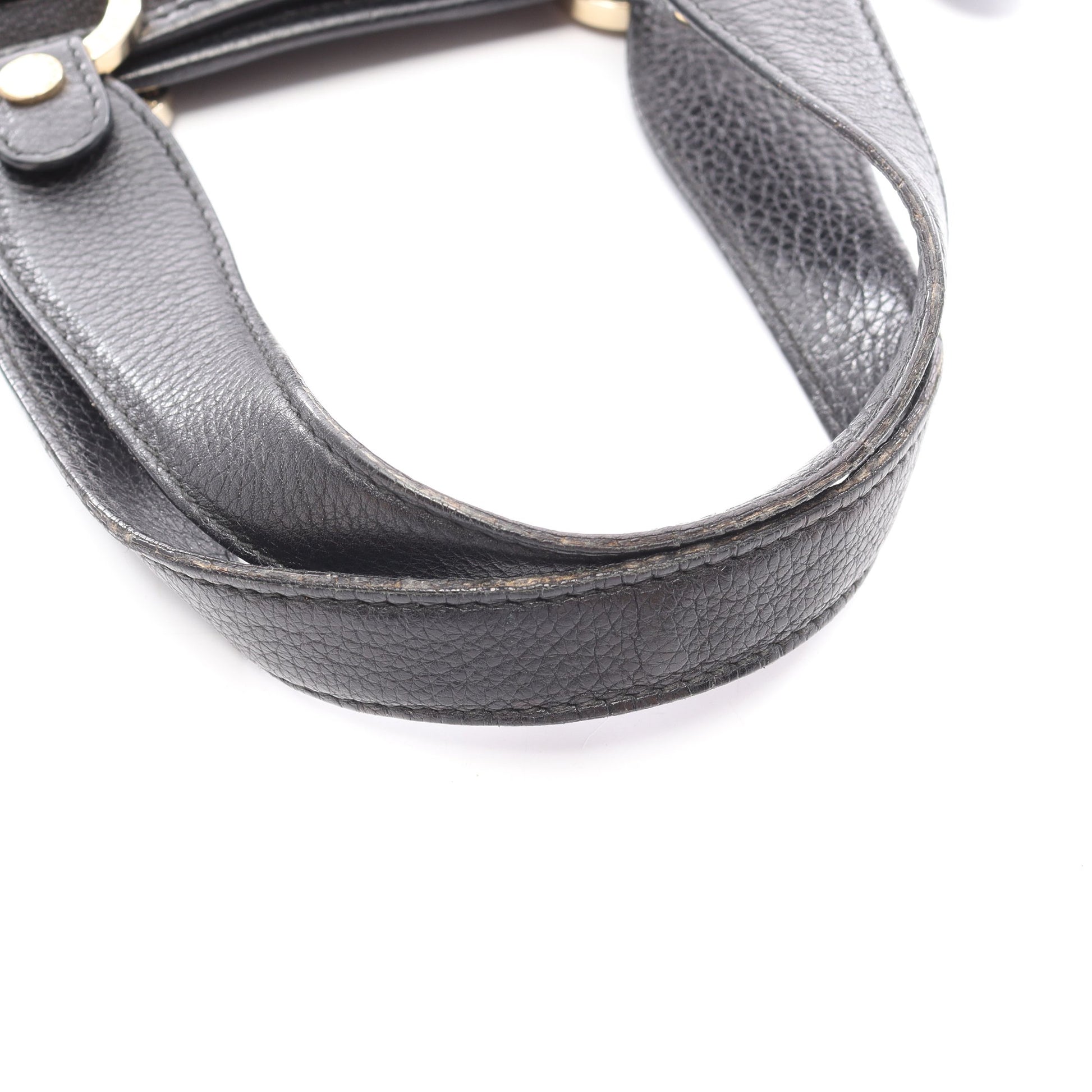 ロゴマニア ハンドバッグ トートバッグ キャンバス レザー ブラック ブルガリ バッグ BVLGARI