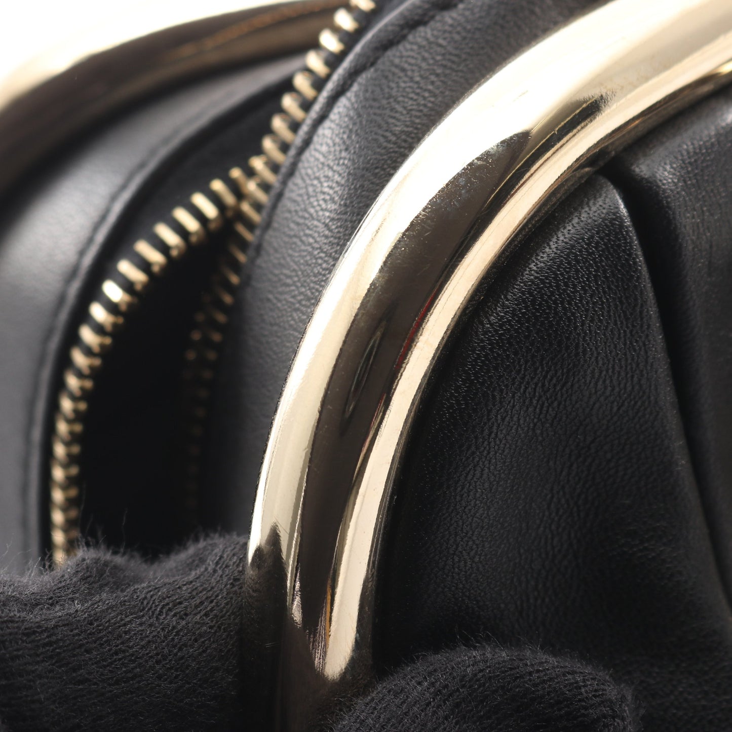 LIOBA ハンドバッグ レザー ブラック バリー バッグ BALLY