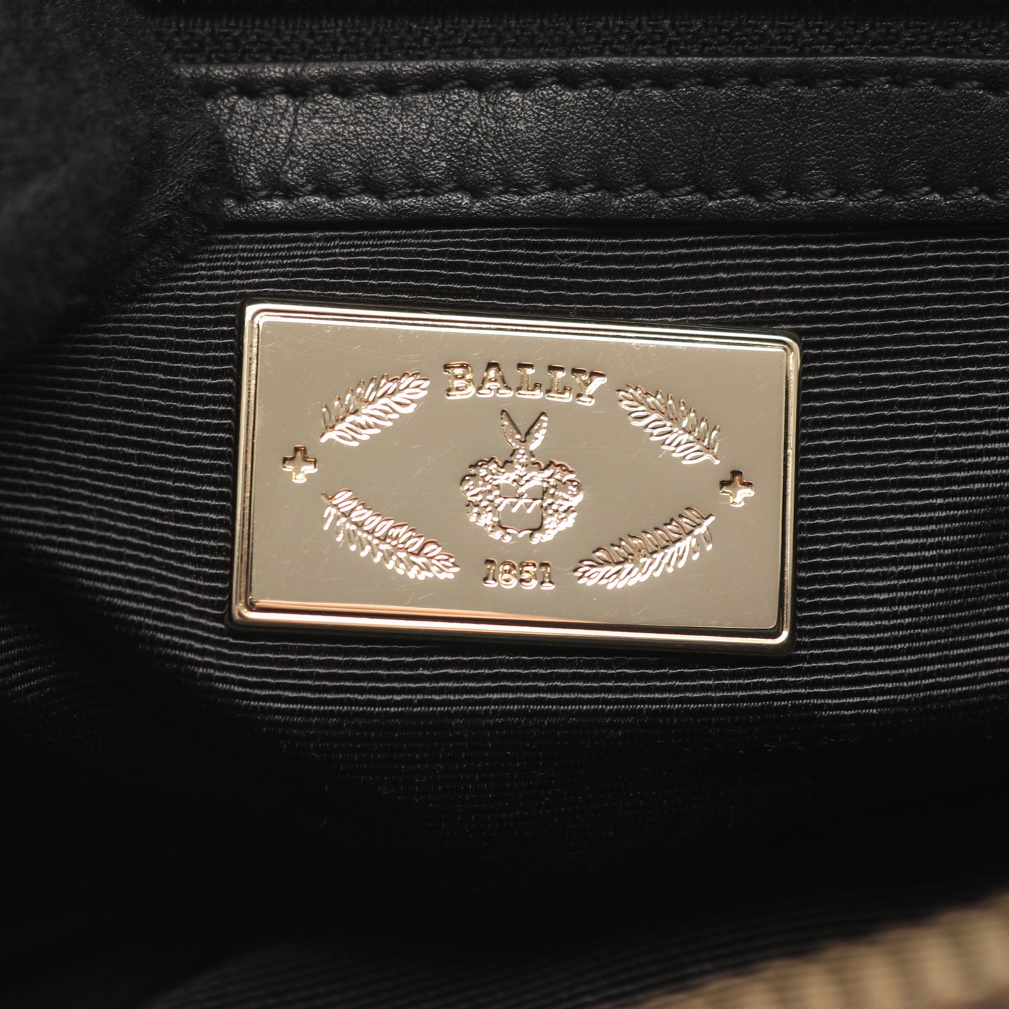 LIOBA ハンドバッグ レザー ブラック バリー バッグ BALLY
