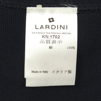 ニットジャケット テーラードジャケット コットン ネイビー ラルディーニ