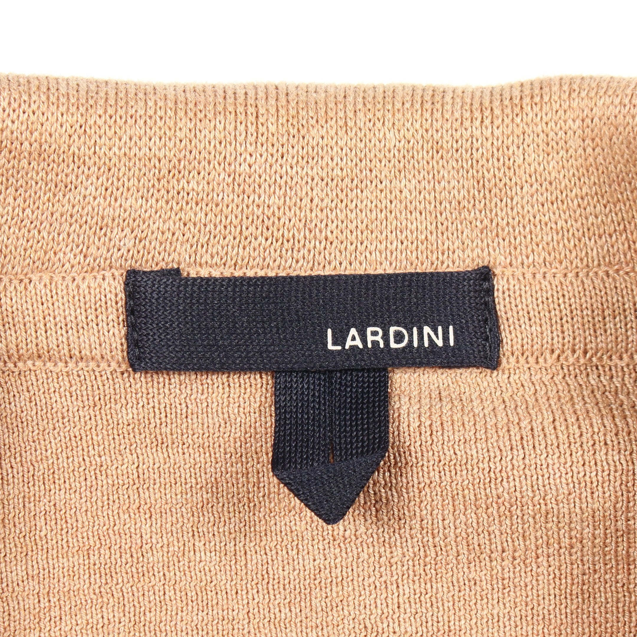 LARDINI / ラルディーニ　ブラウンニットジャケット LARDINI（ラルディーニ） ニットジャケット CNCLJM56 CN65000 メンズ