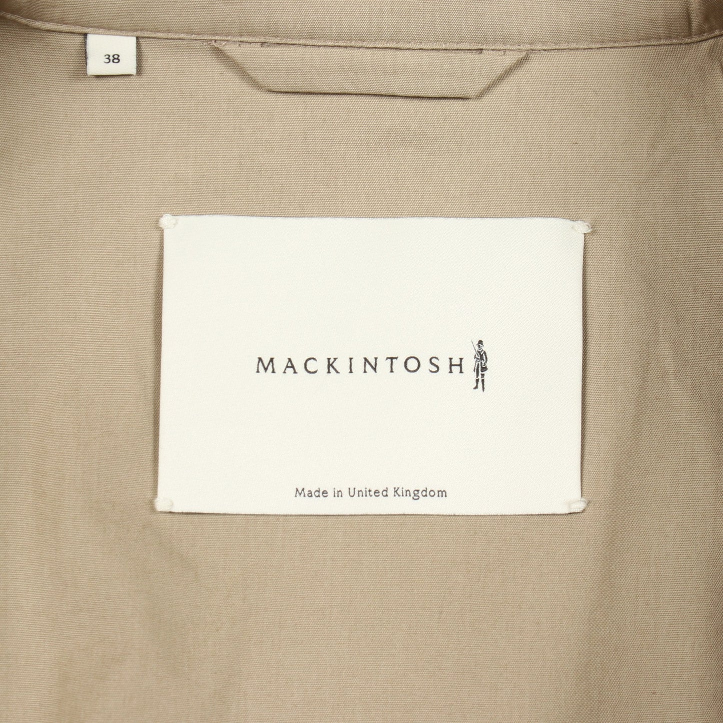 ステンカラーコート コットン カーキベージュ マッキントッシュ アウター MACKINTOSH