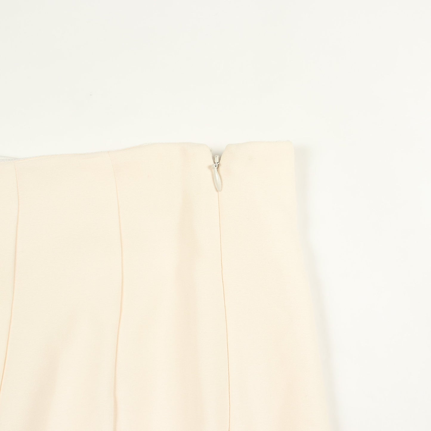 プリーツ スカート シルク アイボリー ジルサンダー ボトムス JIL SANDER
