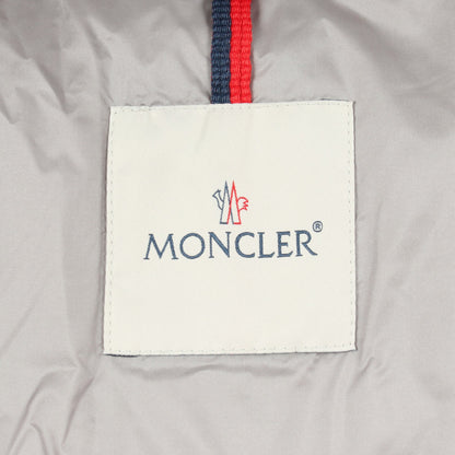 FLOYRAC ボア ノーカラー ダウンジャケット グレー モンクレール アウター MONCLER
