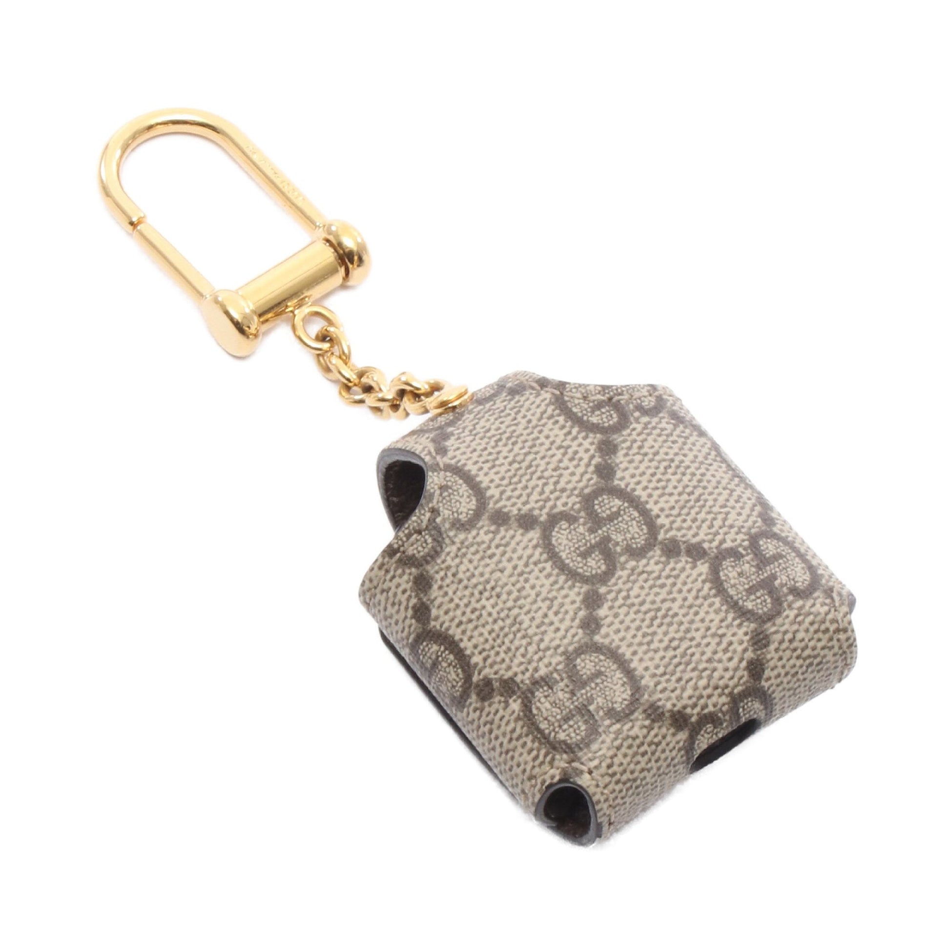 オフィディア GGスプリーム AirPodsケース イヤホンケース PVC ベージュ グッチ 財布・小物 GUCCI