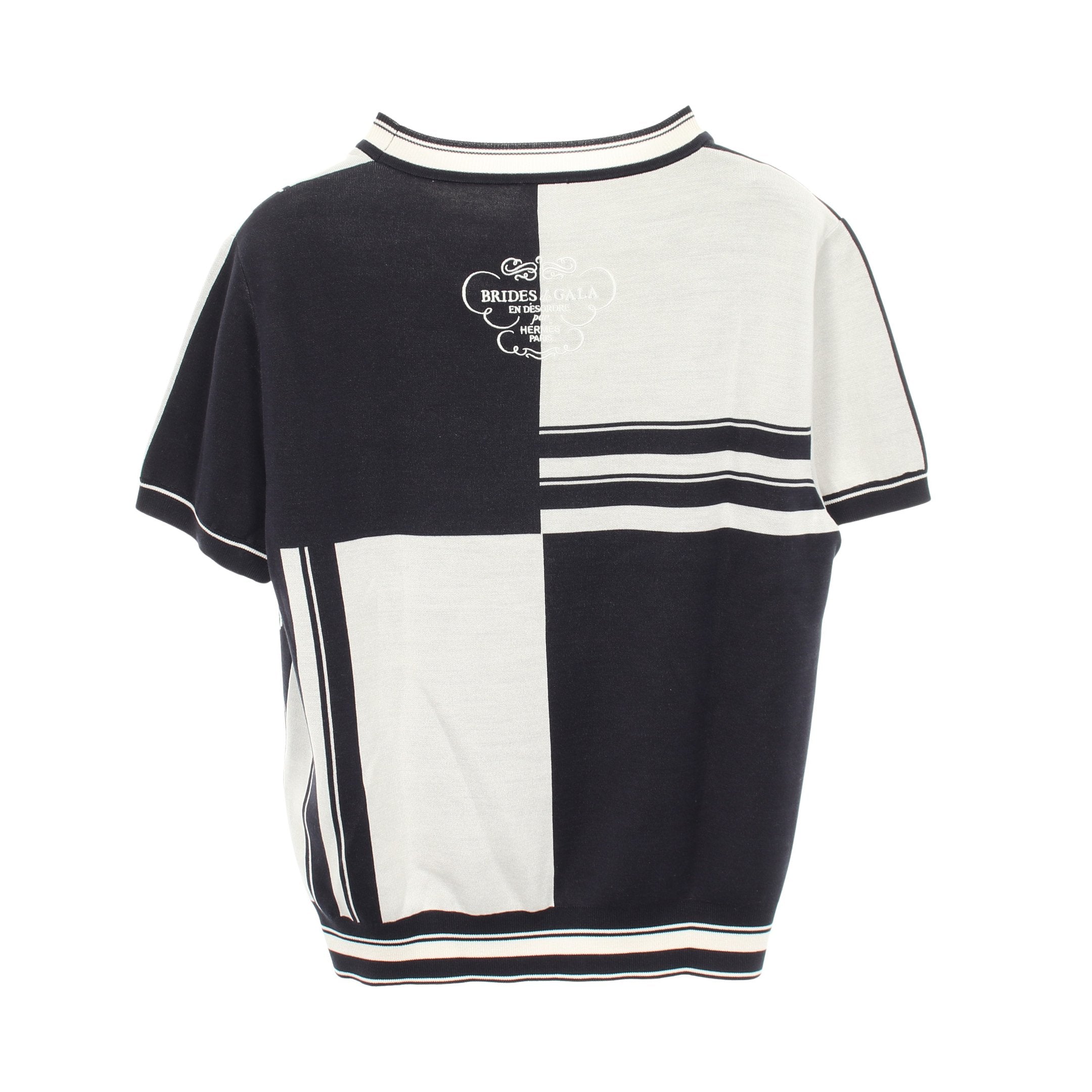 HERMES エルメス ニット En Desordre Finesse ツイルレーヌ HERMES - HERMES エルメス ニット En Desordre Finesse ツイルレーヌの