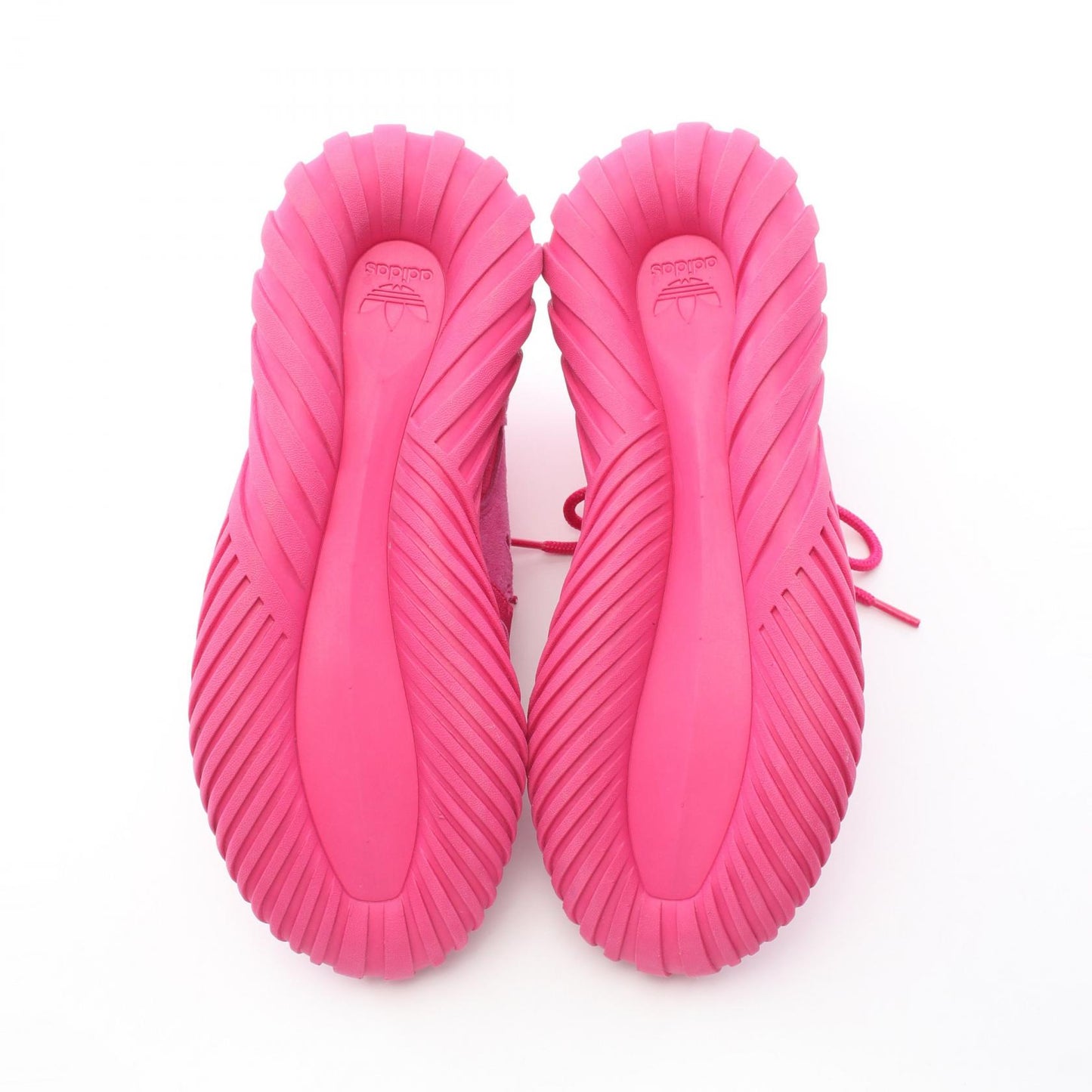 TUBULAR DOOM ハイカットスニーカー ニットファブリック スエード ピンク アディダス シューズ adidas