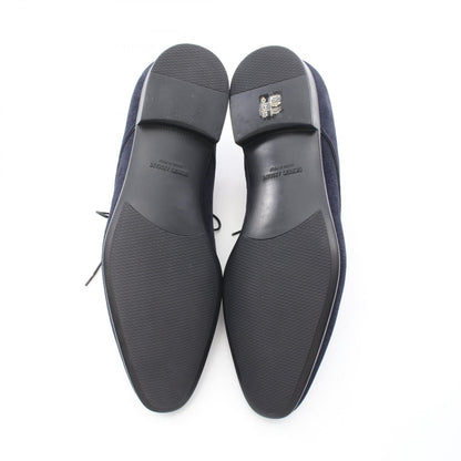 ドレスシューズ スエード ダークネイビー ジョルジオアルマーニ シューズ GIORGIO ARMANI
