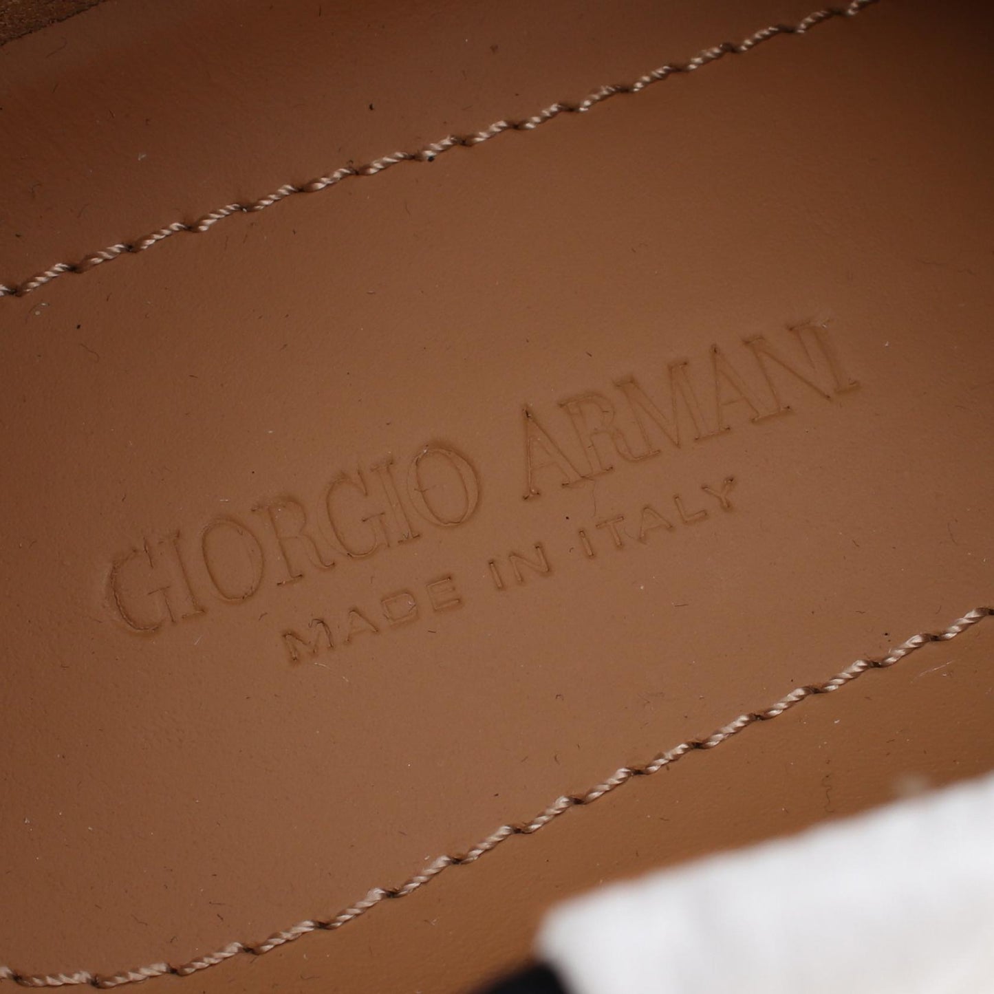 スニーカー レザー スエード ホワイト ブラック ジョルジオアルマーニ シューズ GIORGIO ARMANI