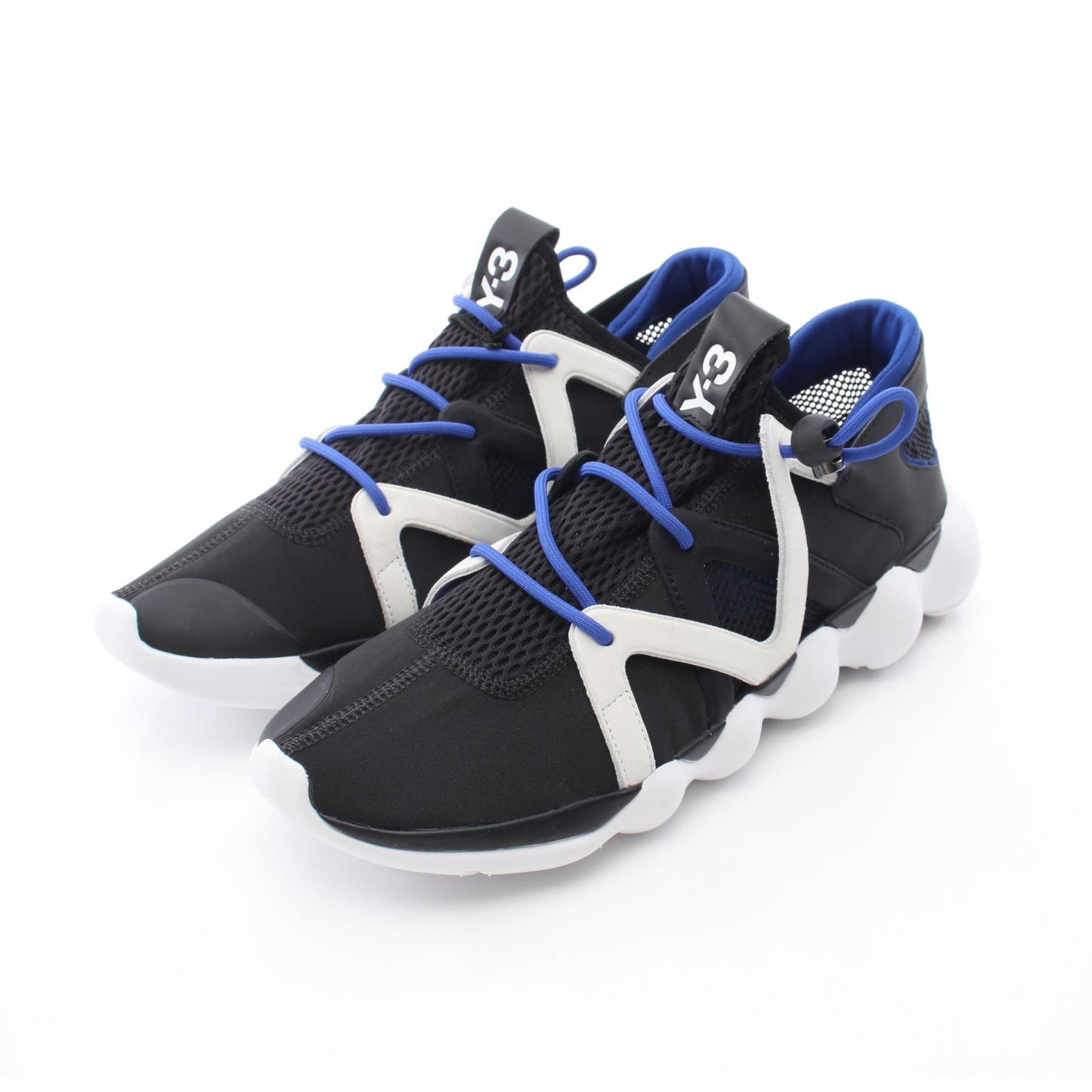 KYUJO LOW スニーカー ファブリック スエード ブラック ブルー ホワイト ワイスリー シューズ Y-3