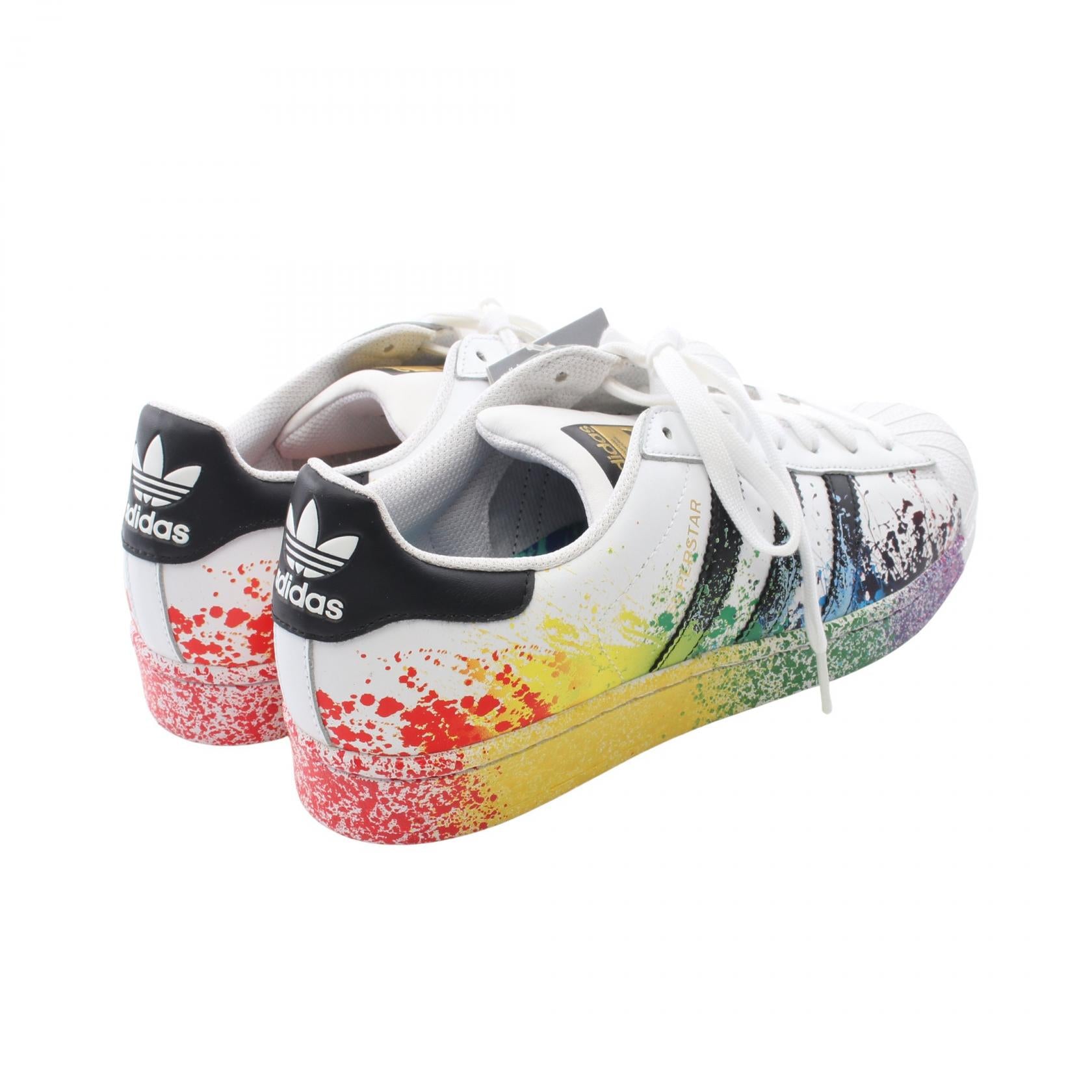 SUPERSTAR スニーカー レザー ホワイト マルチカラー アディダス シューズ adidas