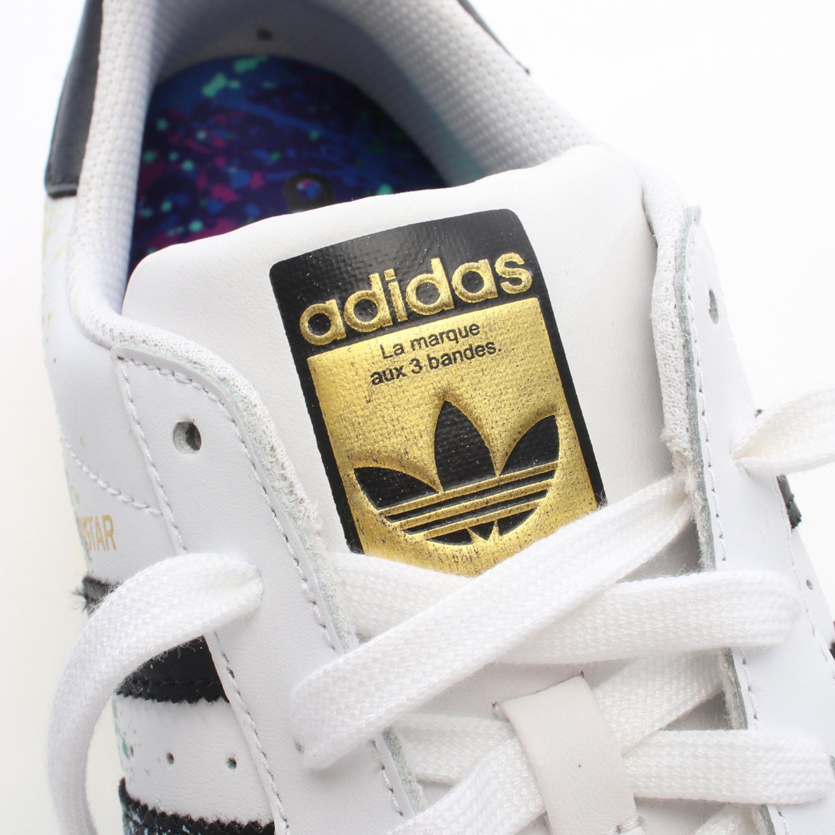 SUPERSTAR スニーカー レザー ホワイト マルチカラー アディダス シューズ adidas