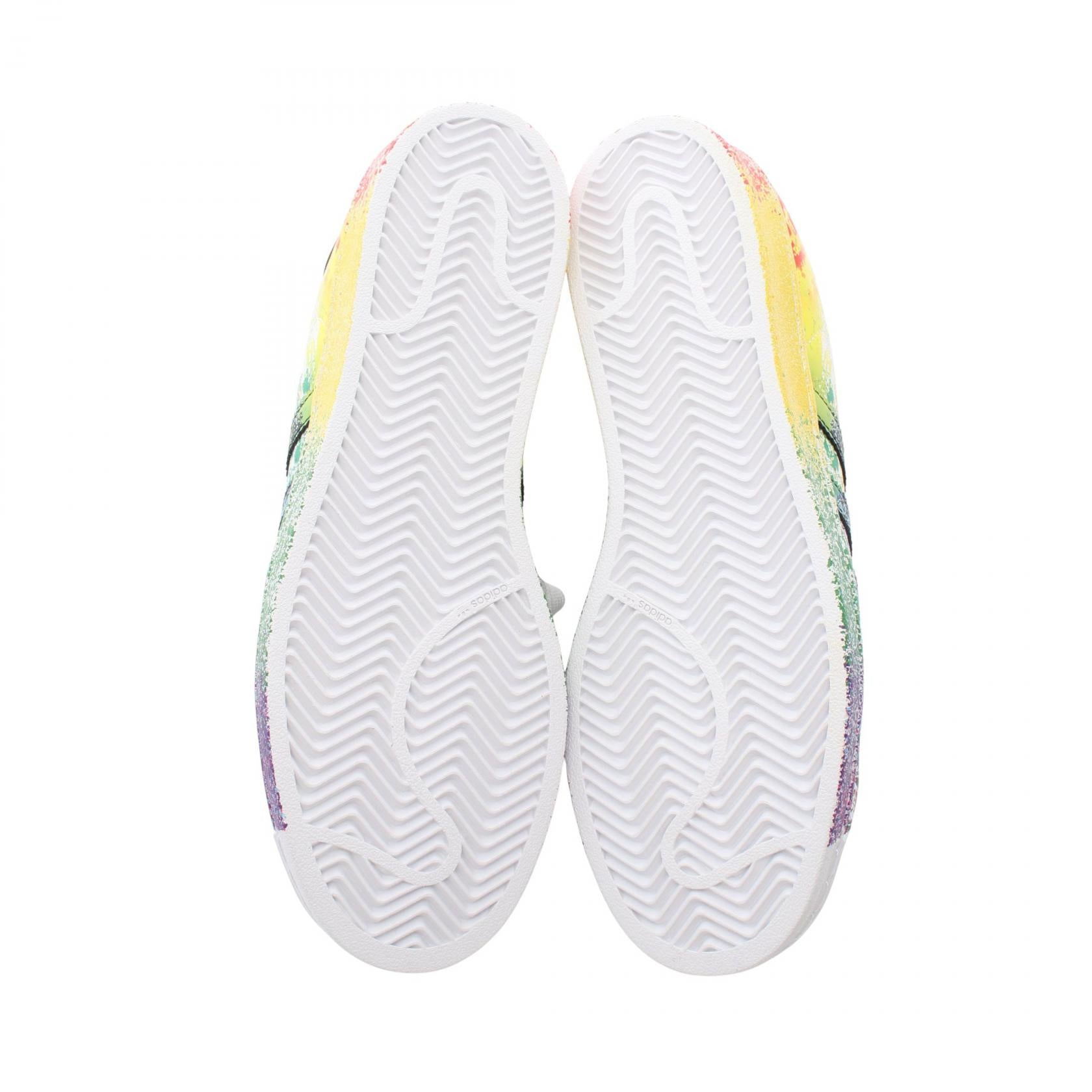 SUPERSTAR スニーカー レザー ホワイト マルチカラー アディダス シューズ adidas