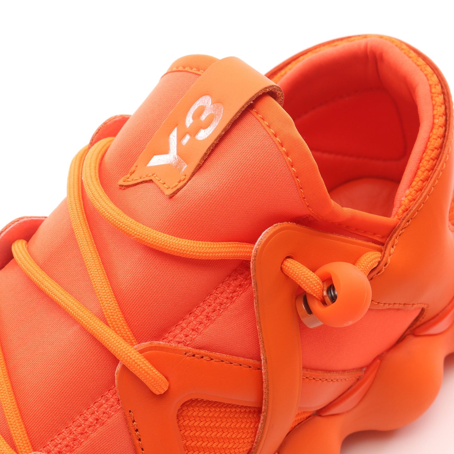 KYUJO LOW スニーカー ファブリック レザー オレンジ ワイスリー シューズ Y-3