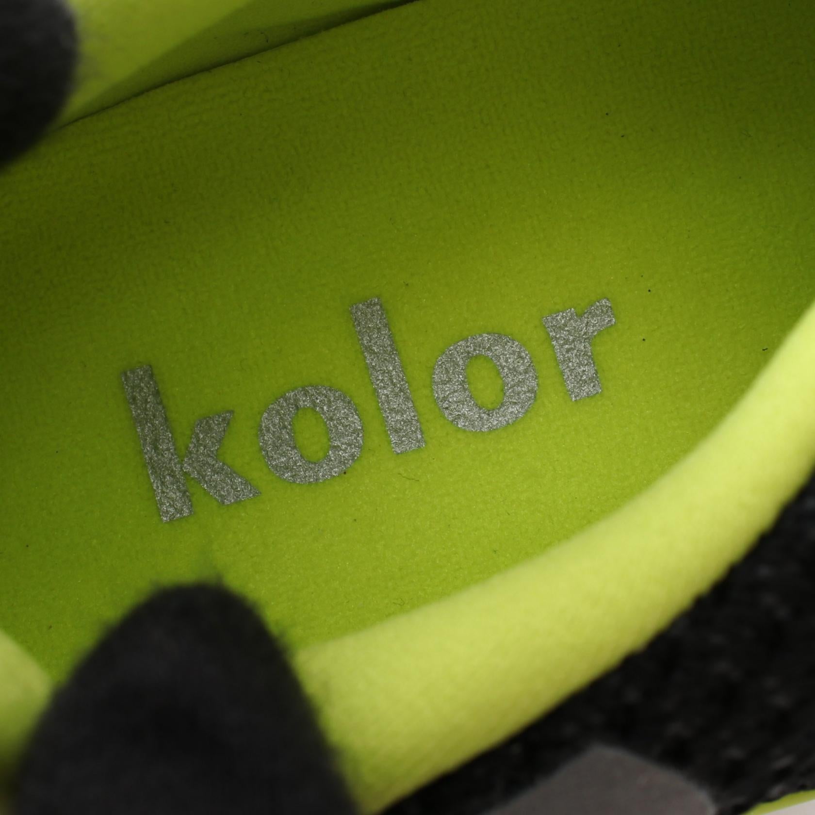adidas × kolor ULTRA BOOST KOLOR ローカットスニーカー ファブリック ブラック マルチカラー アディダス シューズ adidas