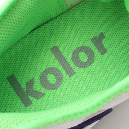 adidas × kolor PURE BOOST ZG KOLOR ネオンカラー ローカットスニーカー ファブリック ホワイト マルチカラー アディダス シューズ adidas
