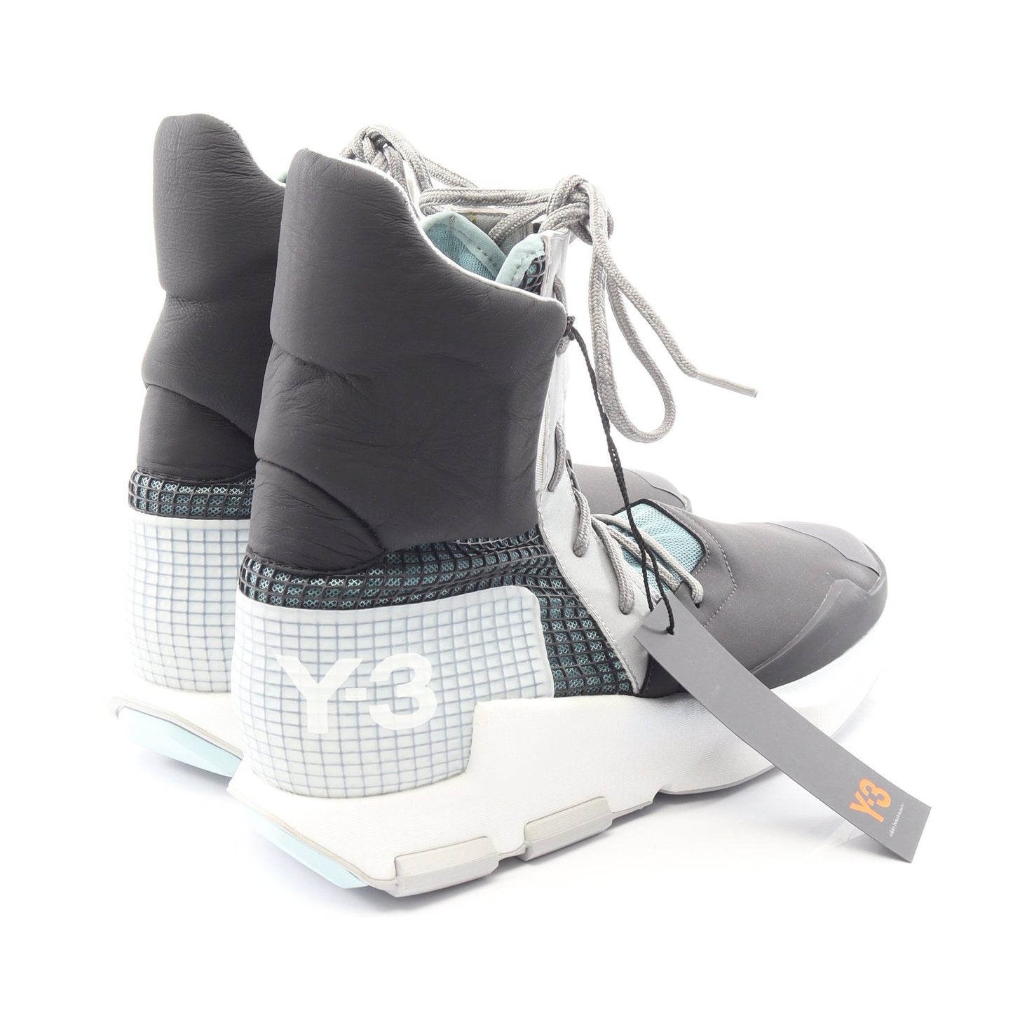 NOCI HIGH ハイカットスニーカー ファブリック ブラック マルチカラー ワイスリー シューズ Y-3