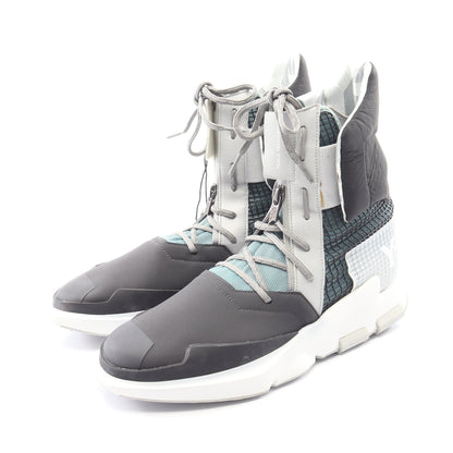 NOCI HIGH ハイカットスニーカー ファブリック ブラック マルチカラー ワイスリー シューズ Y-3