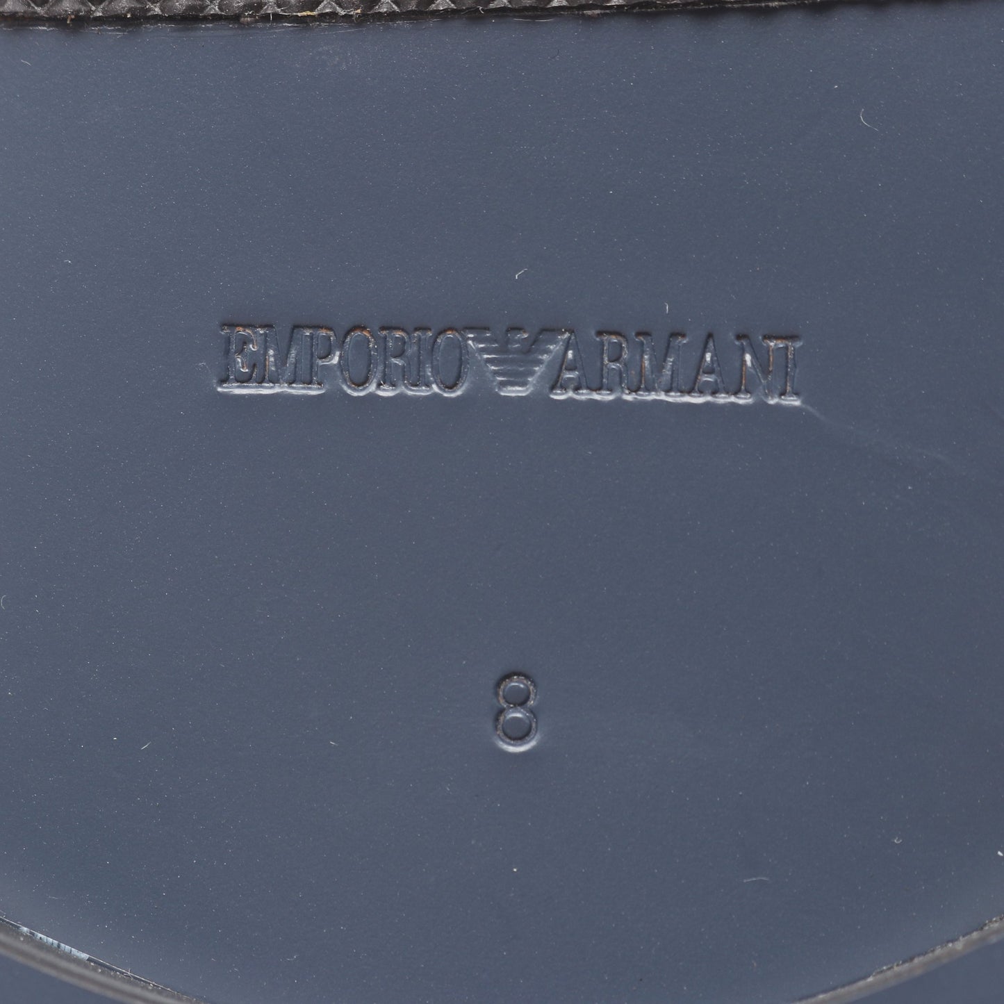 ペイント加工 ダービーシューズ ドレスシューズ レザー ブラック ホワイト レッド エンポリオアルマーニ シューズ EMPORIO ARMANI