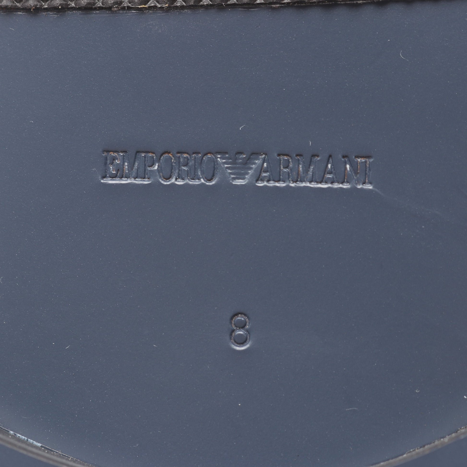 ペイント加工 ダービーシューズ ドレスシューズ レザー ブラック ホワイト レッド エンポリオアルマーニ シューズ EMPORIO ARMANI