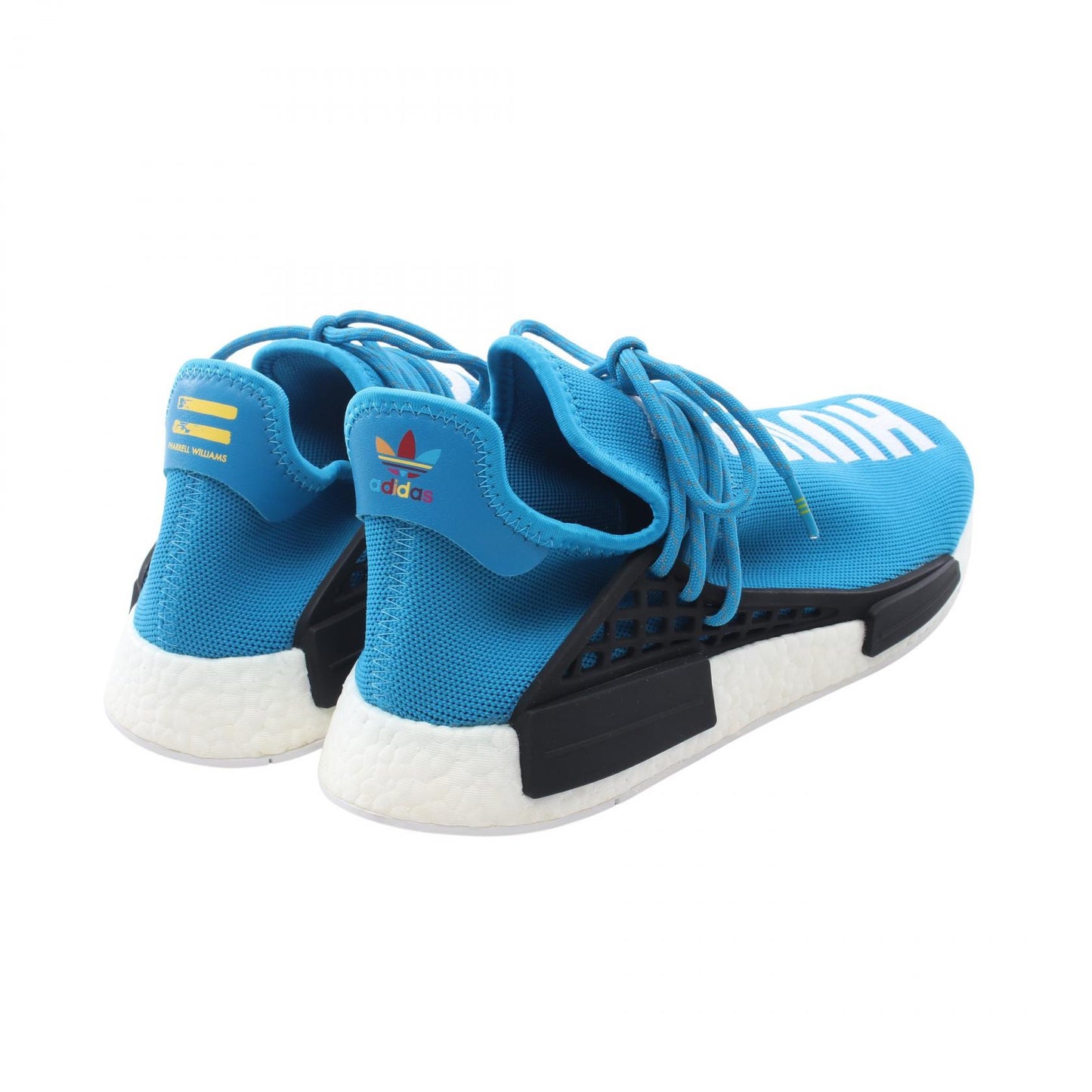 adidas × Pharrell Williams PW HUMAN RACE NMD スリッポン スニーカー ニットファブリック ブルー ホワイト アディダス シューズ adidas