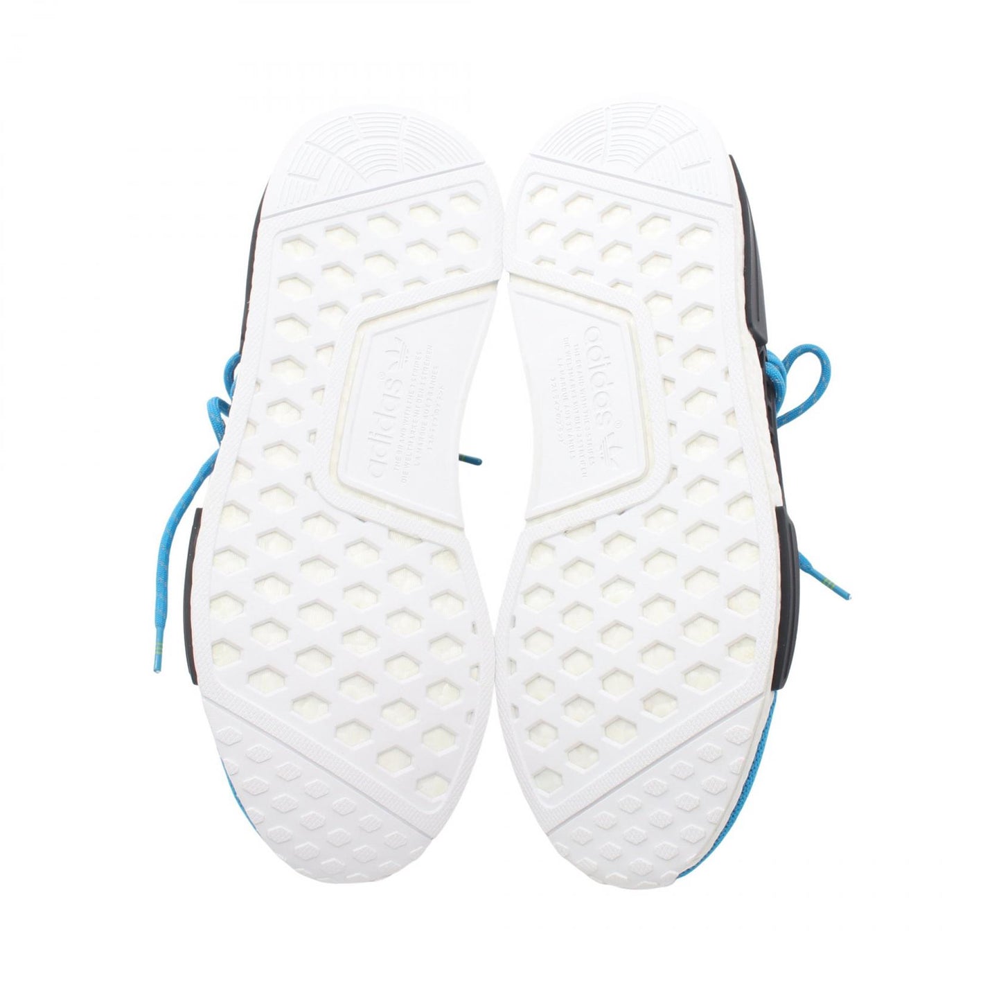 adidas × Pharrell Williams PW HUMAN RACE NMD スリッポン スニーカー ニットファブリック ブルー ホワイト アディダス シューズ adidas