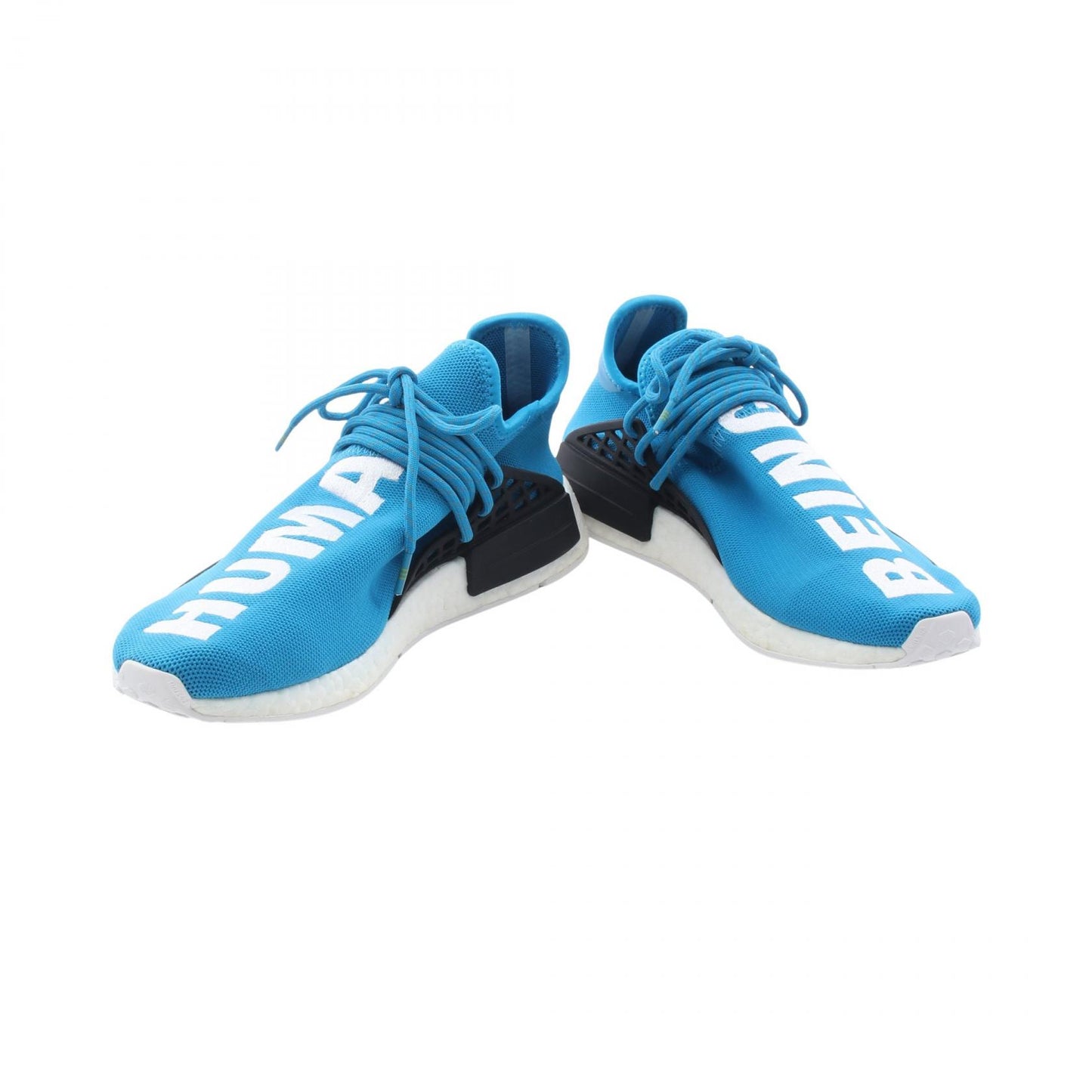 adidas × Pharrell Williams PW HUMAN RACE NMD スリッポン スニーカー ニットファブリック ブルー ホワイト アディダス シューズ adidas