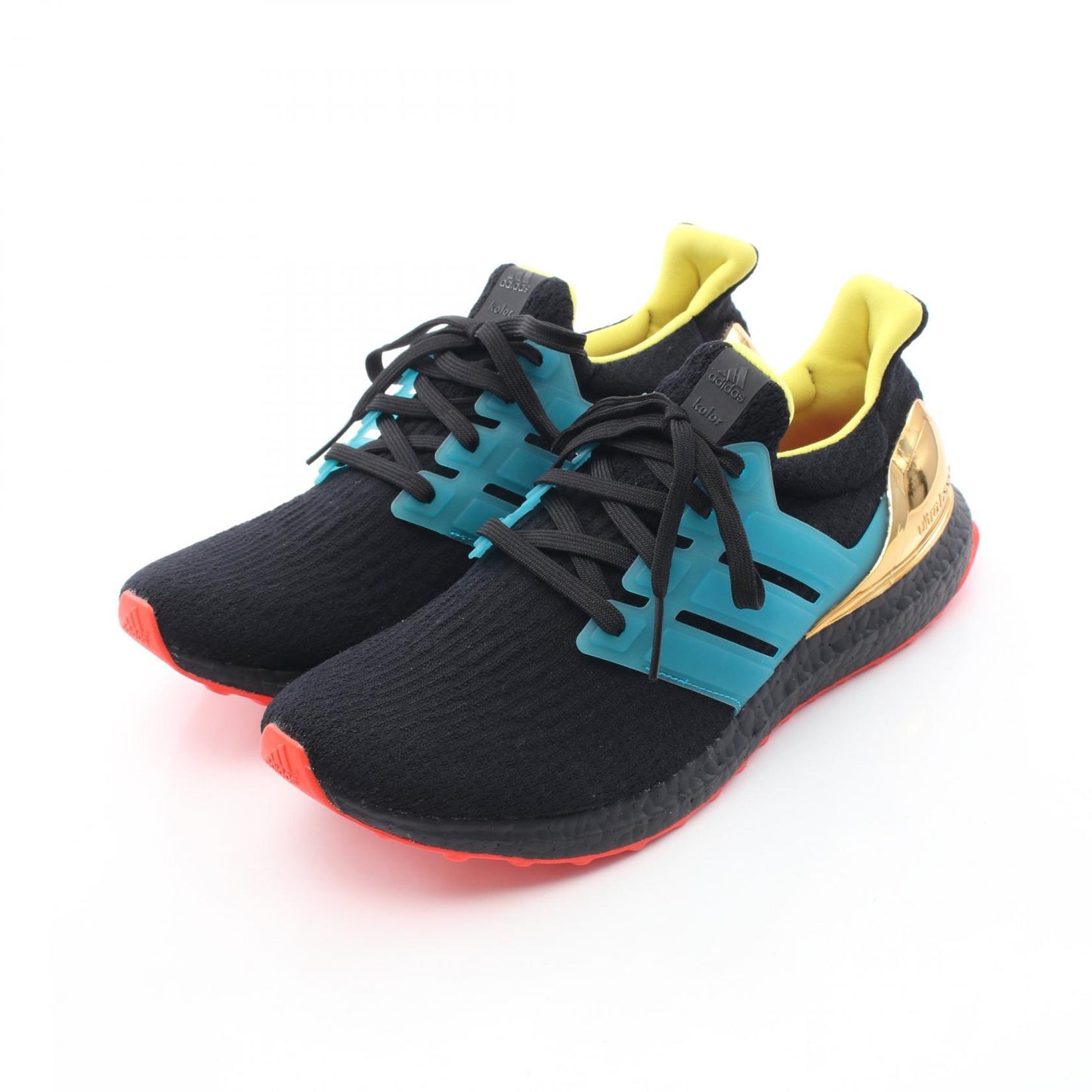 adidas × kolor ULTRA BOOST KOLOR ローカットスニーカー ニットファブリック ブラック マルチカラー アディダス シューズ adidas
