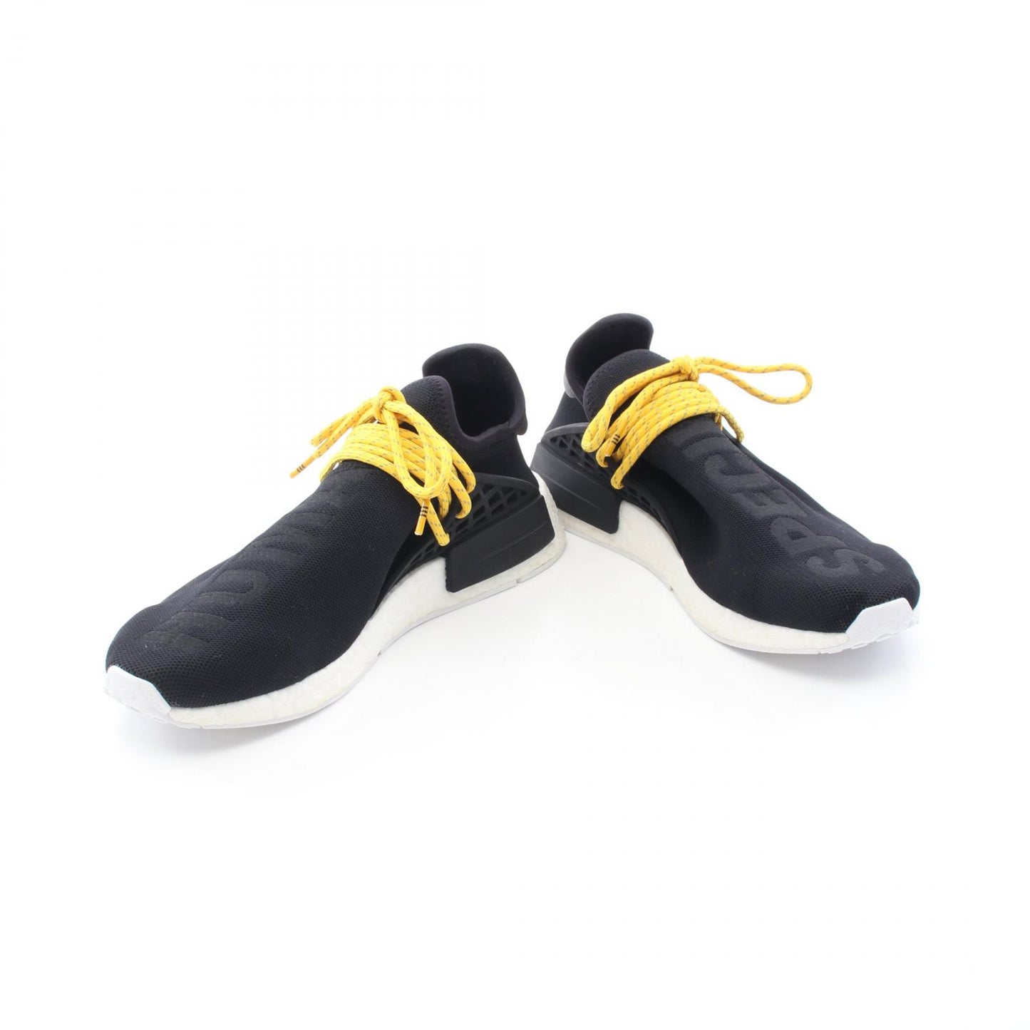 adidas × Pharrell Williams PW HUMAN RACE NMD スリッポン スニーカー ニットファブリック ブラック イエロー アディダス シューズ adidas