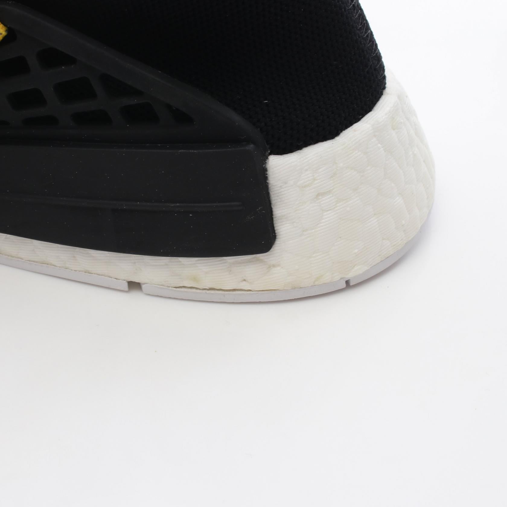 adidas × Pharrell Williams PW HUMAN RACE NMD スリッポン スニーカー ニットファブリック ブラック イエロー アディダス シューズ adidas