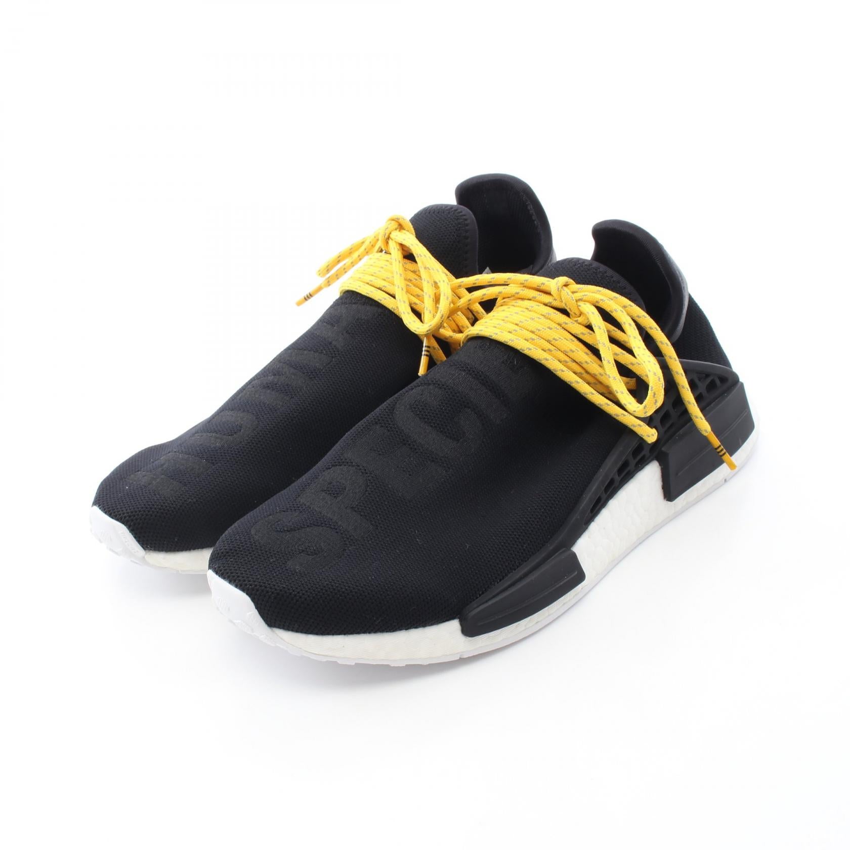 adidas × Pharrell Williams PW HUMAN RACE NMD スリッポン スニーカー ニットファブリック ブラック イエロー アディダス シューズ adidas