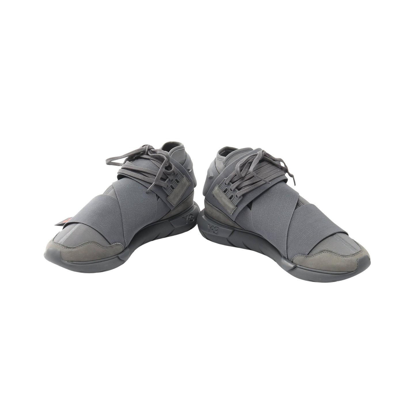 QASA HIGH カーサ ハイ スニーカー ファブリック スエード グレー ワイスリー シューズ Y-3