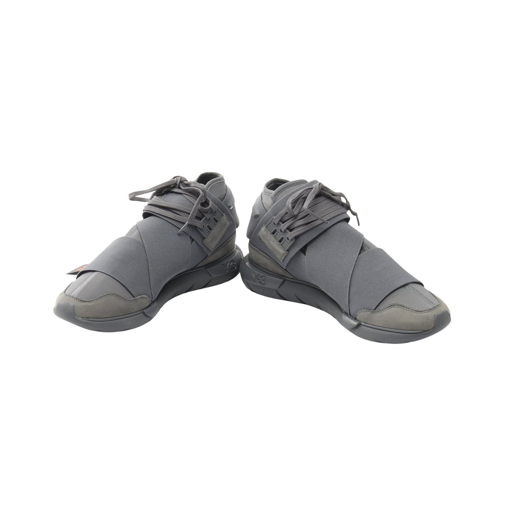 QASA HIGH カーサ ハイ スニーカー ファブリック スエード グレー ワイスリー シューズ Y-3