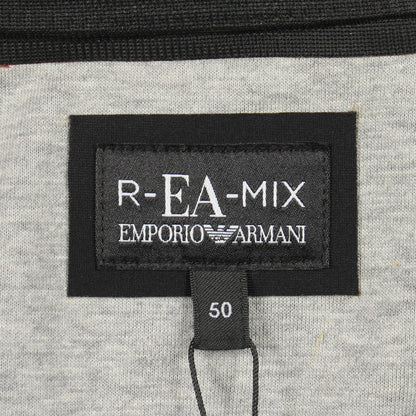 バックプリント フーデッドジャケット マウンテンパーカー ブラック エンポリオアルマーニ アウター EMPORIO ARMANI